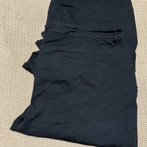 Black CJ Banks Signature Slimming Stretch Dress Pants--Size 18W